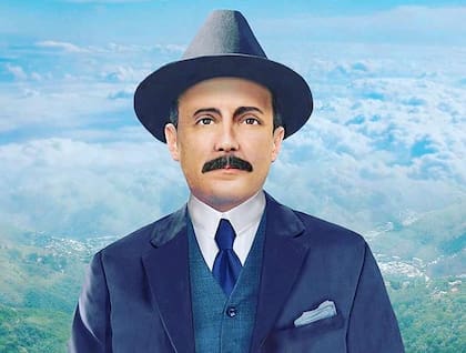 El chef Peín asegura haber visto al santo en su casa, con su clásico maletín