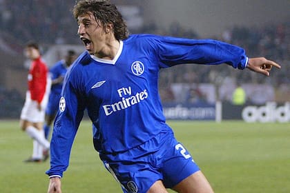 Hernán Crespo tuvo un paso bastante productivo en Chelsea, aunque le costó