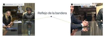 El chequeo de las fotos de Milei