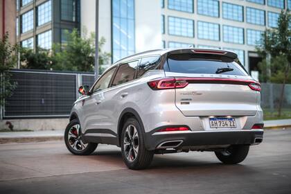 El Chery Tiggo 7 Pro tiene líneas modernas