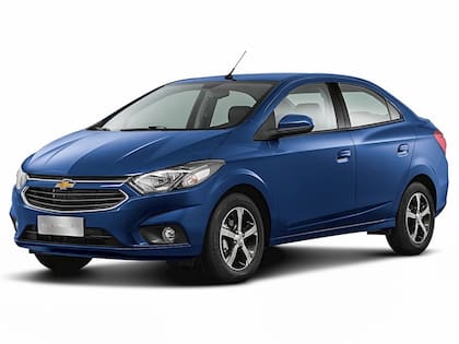 El Chevrolet Prisma, en el quinto puesto