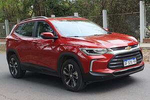 El Chevrolet Tracker finalizó primero en patentamientos en su categoría en agosto