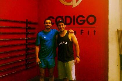 El Chino Darín se sumó al ejercicio de moda: el Crossfit