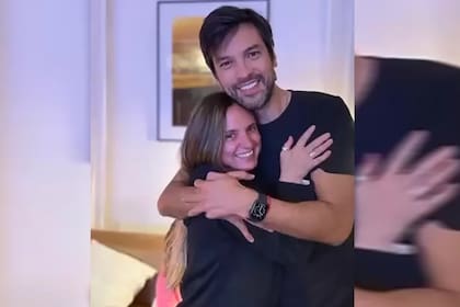 El Chino Leunis junto a Ana, su hermana del corazón