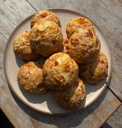 El chipá de Alo´s tiene un toque de jugo de naranja