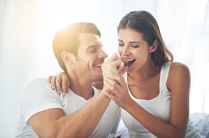 El chocolate selló el amor