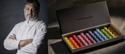 El chocolatier Rodrigo Bauni es testigo de los cambios de sabores de los bombones y chocolates desde que creó Purocacao hace 19 años.