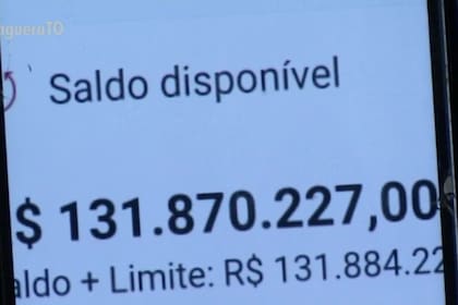 El chofer brasileño se encontró con más de 131 millones de reales en su cuenta bancaria