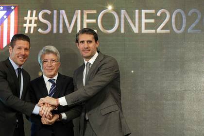 El Cholo firmó un nuevo contrato y será DT hasta el 2020