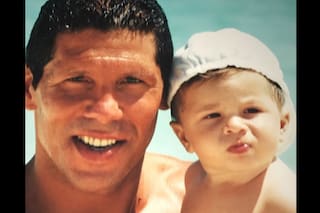 Los 50 del Cholo: las fotos familiares que publicaron sus hijos y esposa