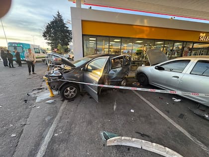 El choque en cadena fue en el acceso Tigre