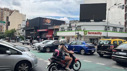 El choque fue en una icónica esquina porteña