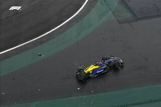 El fuerte choque del compañero de Colapinto cuando iba segundo en la qualy