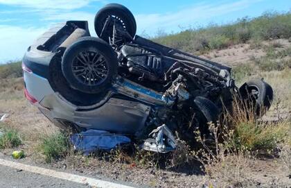 El choque se produjo en la Ruta 152 de La Pampa
