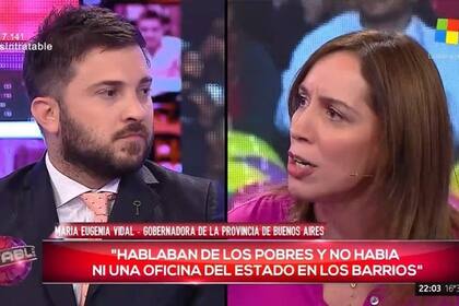 El choque televisado entre la gobernadora de la provincia de Buenos Aires María Eugenia Vidal y el periodista Diego Brancatelli tuvo repercusiones durante días