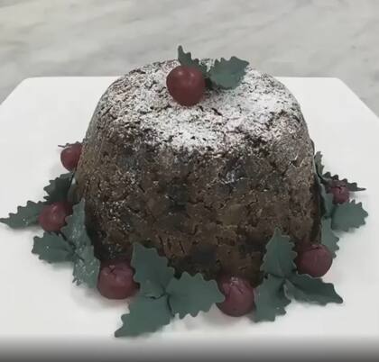 El Christmas pudding real, el postre favorito de la reina Isabel II
