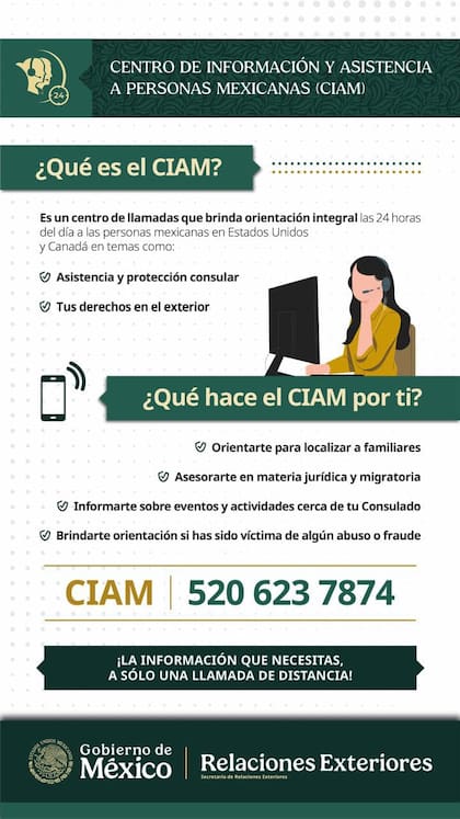 El CIAM le ofrece orientación a todos los mexicanos que se encuentran en Estados Unidos y Canadá (Facebook/SRE)