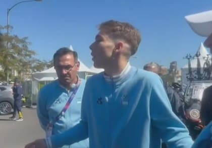 El ciclista argentino había registrado un tiempo de 47 minutos, 38 segundos y 82 centésimas