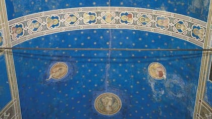 El cielo estrellado de la bóveda de la Capilla de los Scrovegni