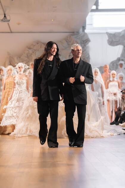 El cierre del desfile