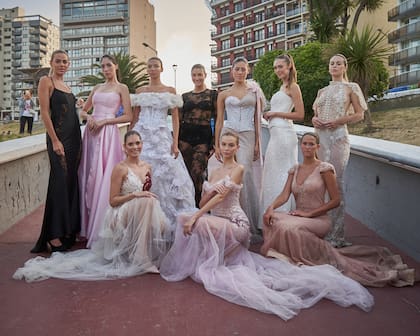 El cierre del show de Verónica de la Canal en el balneario Alfonsina