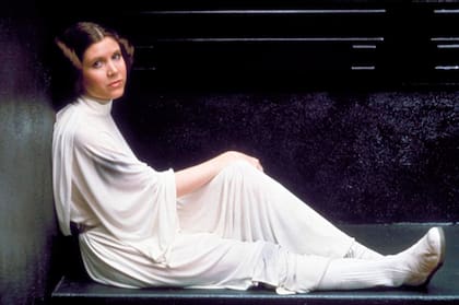 Carrie Fisher fue quien finalmente le dio vida a la princesa Leia