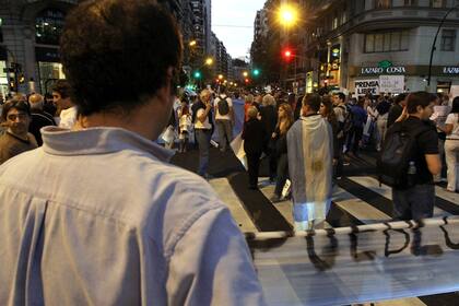 El Cipayo, observando la concentración