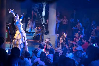 El circo de Adina, en el Centro de Experimentación del Teatro Colón