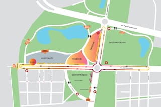 Todas las avenidas y calles que tendrán cortes por el show de Franco Colapinto desde mañana