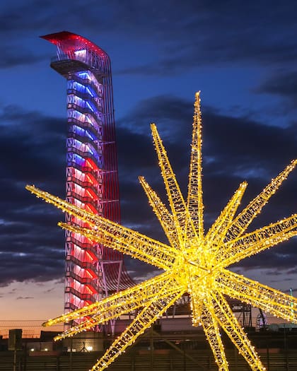 El Circuito de las Américas se transforma para un espectáculo de luces