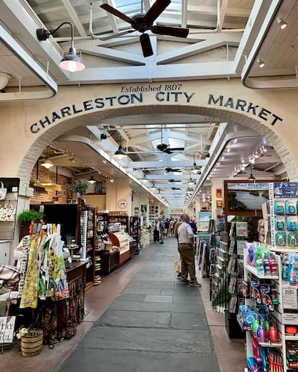 El City Market es uno de los lugares más populares de Charleston (Instagram/@antonsmiranda)