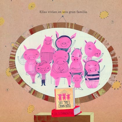 El clásico Los tres chanchitos en versión femenina empoderada