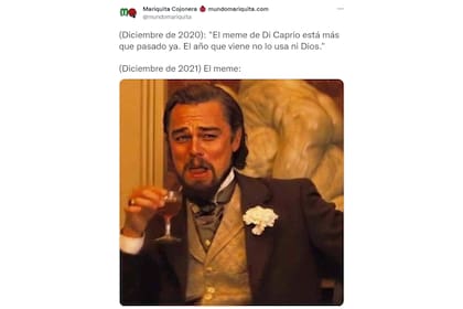El clásico meme de Leonardo DiCaprio