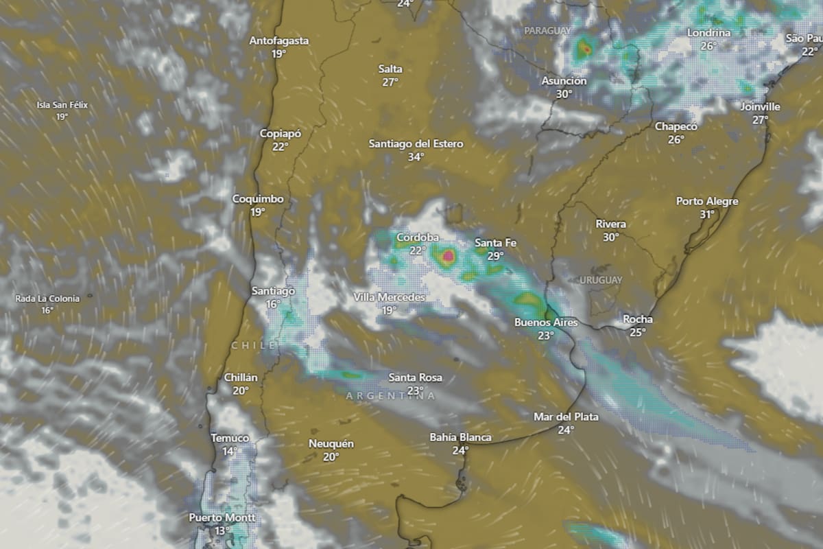 ¿Llueve este lunes 15 de diciembre?