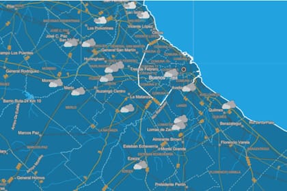 El clima para los próximos días