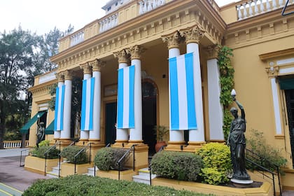 El Club Belgrano, el lugar elegido para la celebración del Día de África, que justo coincide con el 25 de mayo argentino