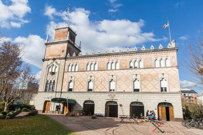 El Club Canottieri Italiani, un palacio veneciano único en Sudamérica.