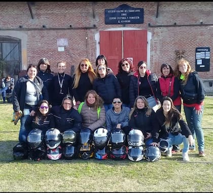 El club de Moteras Libres de Buenos Aires tiene más de 200 mujeres