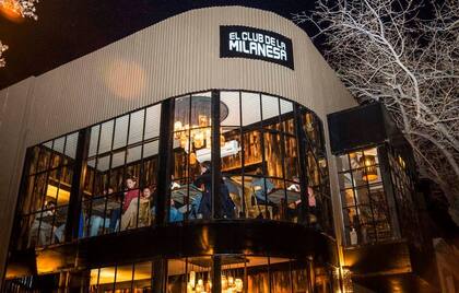 El Club tiene milanesas para todos los antojos y mucho espacio al aire libre