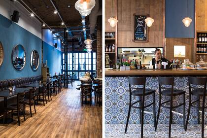 Si la idea es descansar después de una recorrida, El Más Áca también tiene un bar y restaurante con deco contemporánea y ambiente sereno.