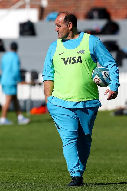 El coach de los Pumas, Mario Ledesma