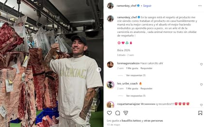 El cocinero español que hoy despunta el vicio en compañía de los futbolistas