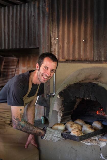 El cocinero Juan Camps de La Baguala. 