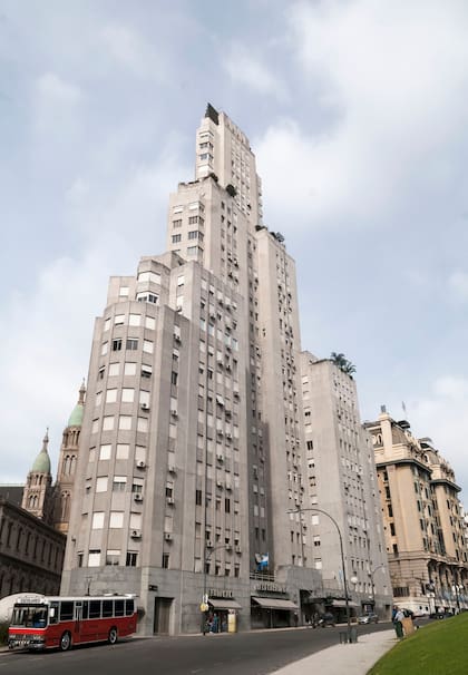 Fachada del edificio Kavanagh, inaugurado en enero de 1936