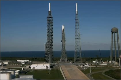 El cohete que lanzó la empresa de Jeff Bezos lleva dos orbitadores y tiene el objetivo de llegar a Marte en 2027