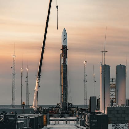 El cohete Spectrum alcanzó una durabilidad del vuelo de 30 segundos y luego se estrelló contra el mar de Noruega