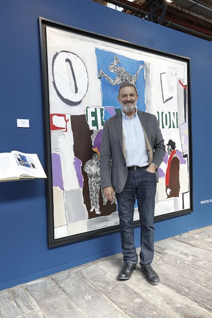 El coleccionista José Luis Lorenzo, presidente de la Asociación Amigos del Museo Caraffa de Córdoba y miembro del Comité Latinoamericano de Adquisiciones de Tate Modern
