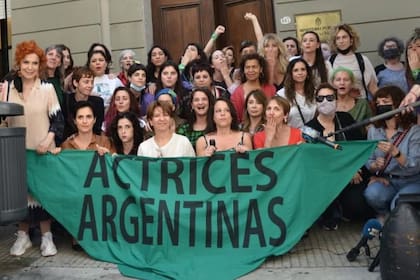 El colectivo se conformó en 2018 (Foto Instagram @actrices.argentinas)