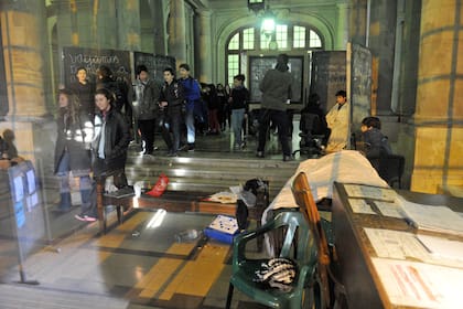 El Nacional de Buenos Aires, tomado por alumnos en 2017