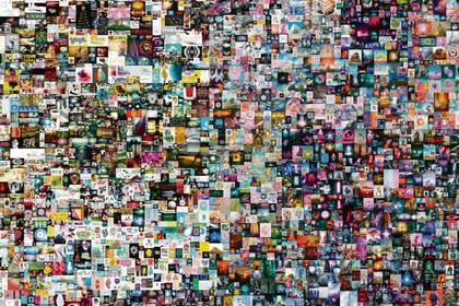 El collage de Beeple, la obra digital subastada en US$69,3 millones